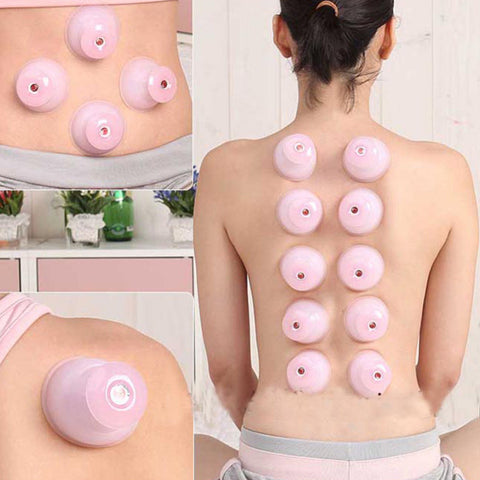 Anti Cellulite Vacuum Silicone Cupping Cups